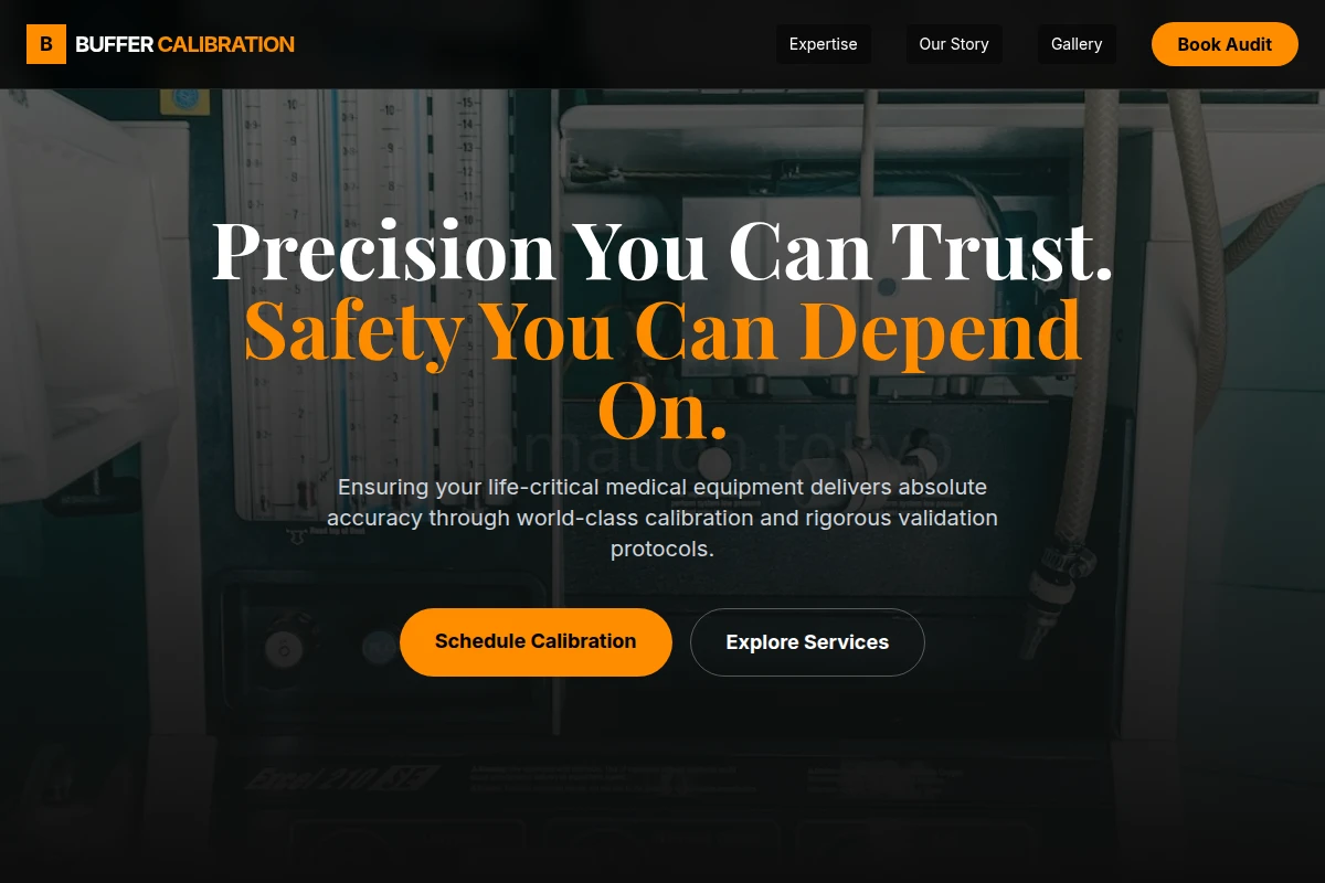 Buffer Medical Calibration
