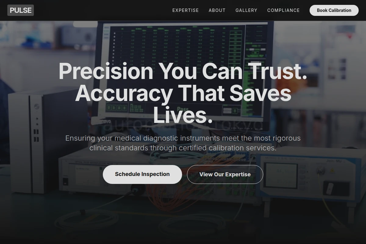 Pulse Medical Calibration