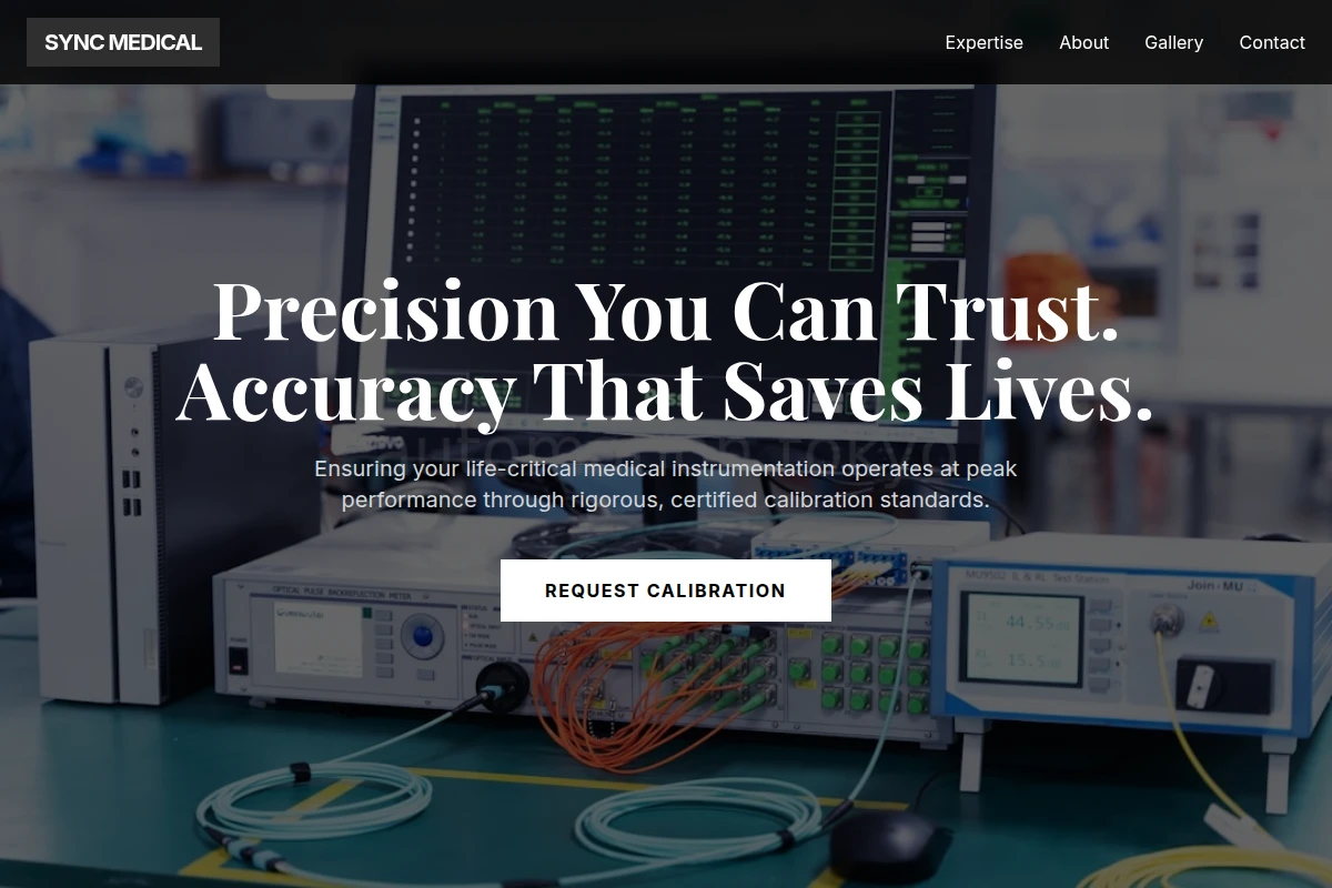 Sync Medical Calibration