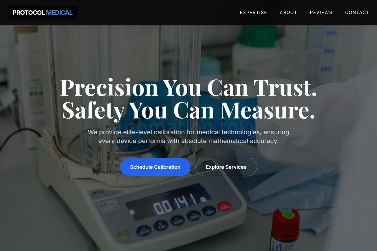 Protocol Medical Calibration
